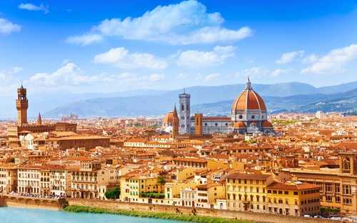 Florence Sightseeing Bus Tour Florence Duomo open-top sightseeing bus