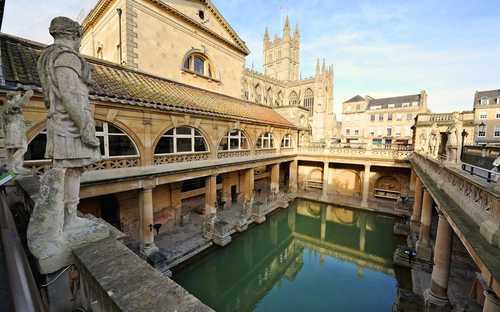Bath Sightseeing Bus Tour Bath Georgian architecture hop-on bus